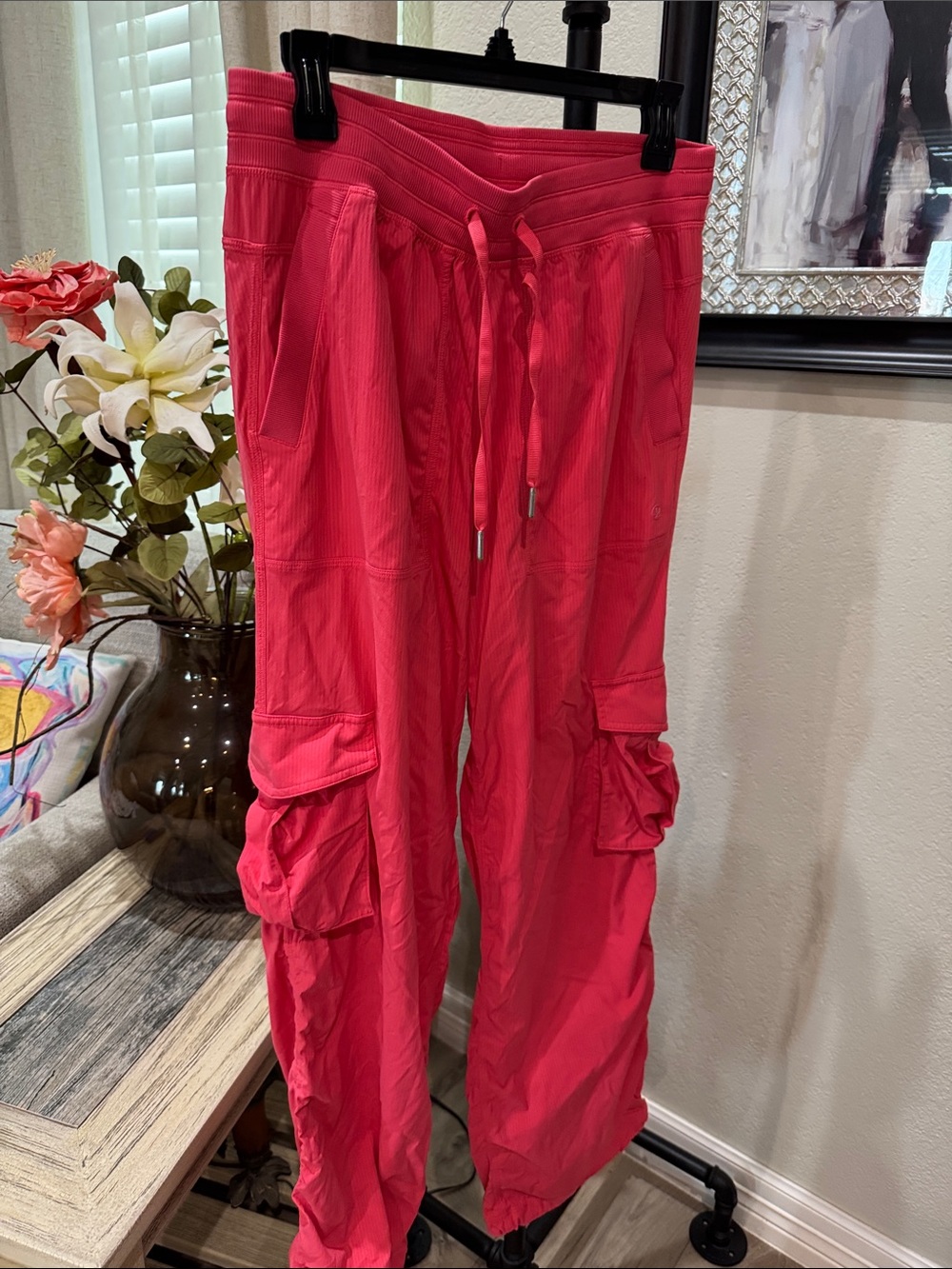 lululemon athletica Hot Pink Cargo Jogger Pants